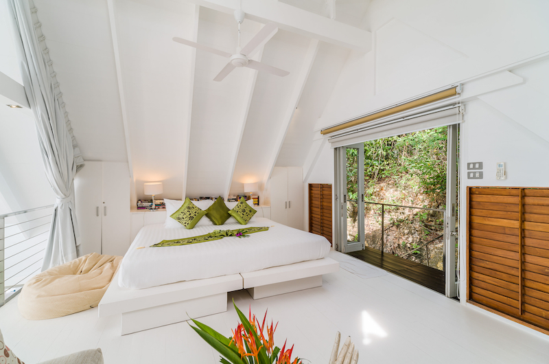 The Headland Villa 3 Mezzanine Level Bedroom | Taling Ngam, Koh Samui