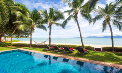 Villa Acacia Pool Side Loungers with Sea View | Maenam, Koh Samui