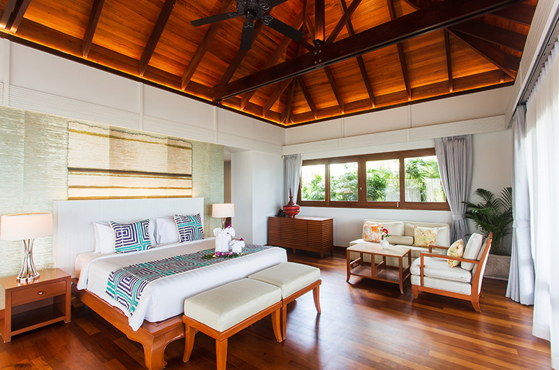 Villa Acacia Bedroom Two with Sofa Set | Maenam, Koh Samui
