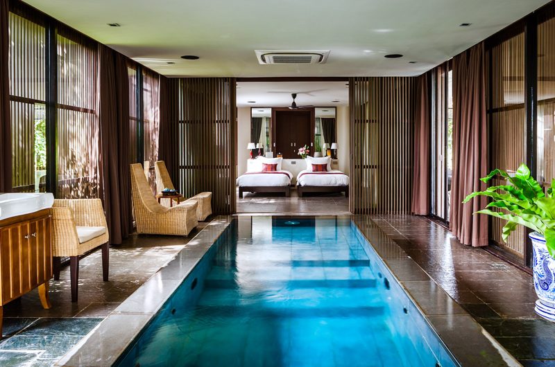 Villa Akatsuki Twin Bedroom with Pool View | Lipa Noi, Koh Samui