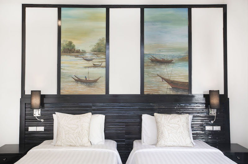 Villa Champak Twin Bed | Maenam, Koh Samui