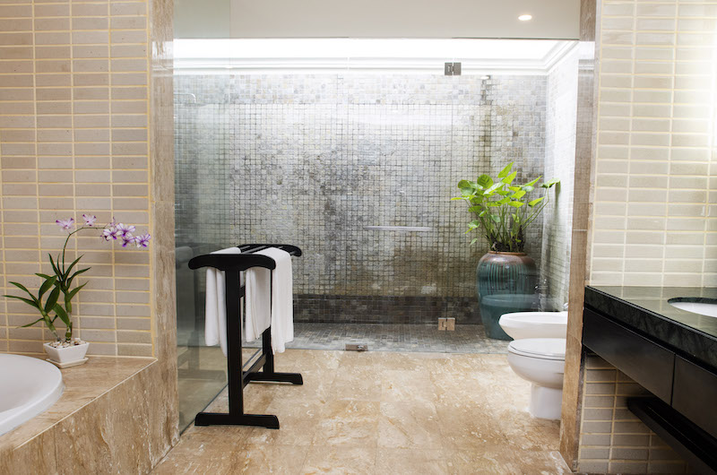 Villa Champak Bathroom | Maenam, Koh Samui