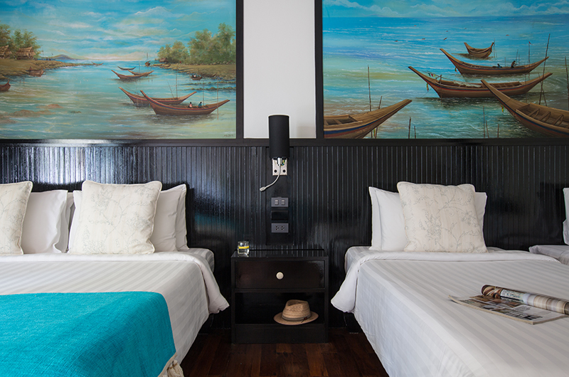 Villa Champak Bedroom One | Maenam, Koh Samui