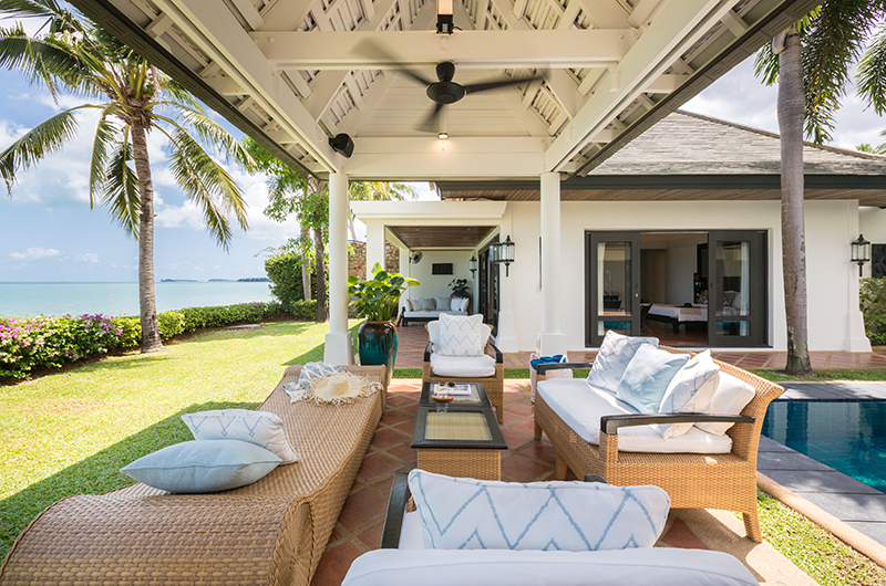 Villa Champak Lounge Area | Maenam, Koh Samui