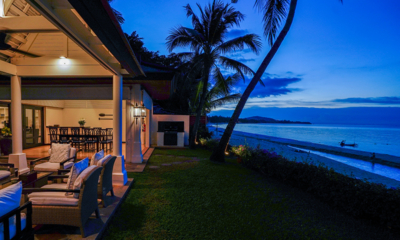 Villa Champak Gardens at Night | Maenam, Koh Samui