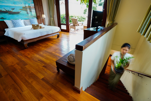 Villa Lotus Bedroom with Up Stairs | Koh Samui, Thailand