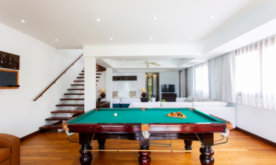 Villa Lotus Bedroom Five with Billiard Table | Maenam, Koh Samui