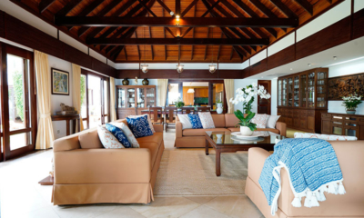 Villa Lotus Living Area | Maenam, Koh Samui