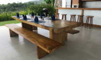Villa L Wooden Dining Table | Sengigi, Lombok