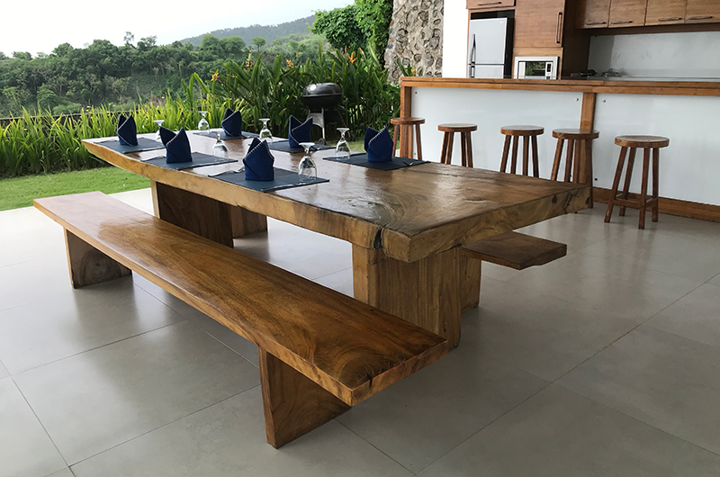 Villa L Wooden Dining Table | Sengigi, Lombok