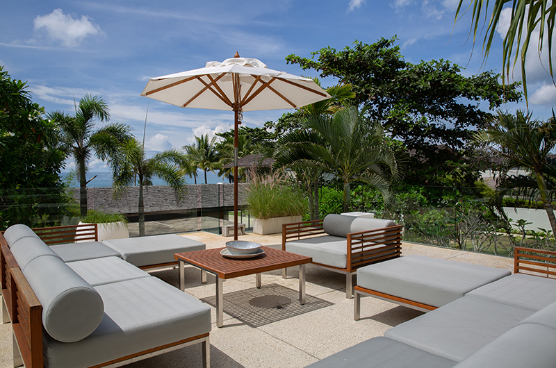 Sava Beach Villas Aqua Villa Open Plan Seating Area | Natai, Phang Nga