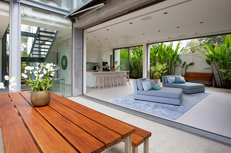 Sava Beach Villas Aqua Villa Living Area View | Natai, Phang Nga