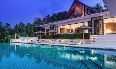 Ocean's 11 Villa Pool at Night | Cape Yamu, Phuket