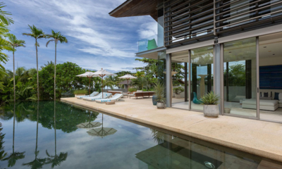 Sava Beach Villas Aqua Villa Pool Side Sun Beds | Natai, Phang Nga