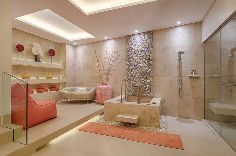 Sava Beach Villas Aqua Villa Spa Bathroom | Natai, Phang Nga