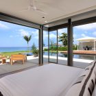 Sava Beach Villas Villa Amarelo Bedroom with Pool View | Natai, Phang Nga