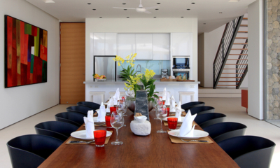 Sava Beach Villas Villa Amarelo Dining Area | Natai, Phang Nga