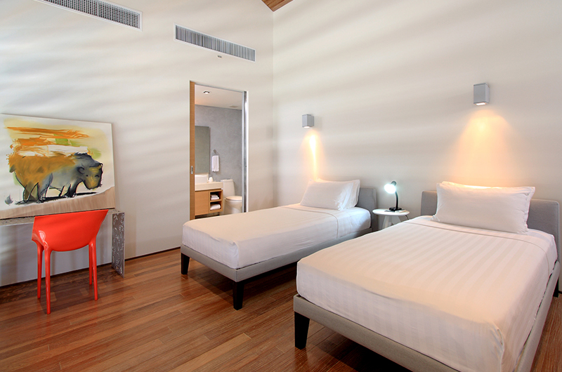 Sava Beach Villas Villa Amarelo Twin Bedroom | Natai, Phang Nga