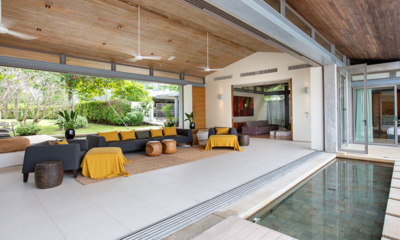 Sava Beach Villas Villa Amarelo Living Area | Natai, Phang Nga
