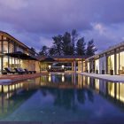 Sava Beach Villas Villa Essenza Night View | Natai, Phang Nga