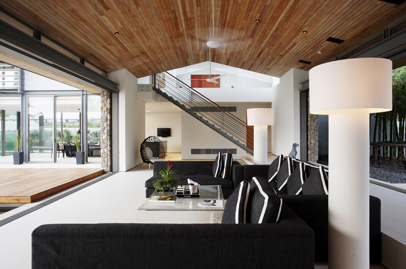 Sava Beach Villas Villa Essenza Living Area | Natai, Phang Nga