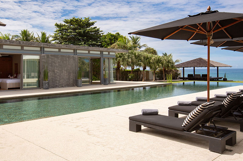Sava Beach Villas Villa Essenza Pool Side Loungers | Natai, Phang Nga