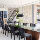 Sava Beach Villas Villa Essenza Kitchen and Dining Area | Natai, Phang Nga
