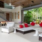 Sava Beach Villas Villa Malee Sai Indoor Living Area | Natai, Phang Nga