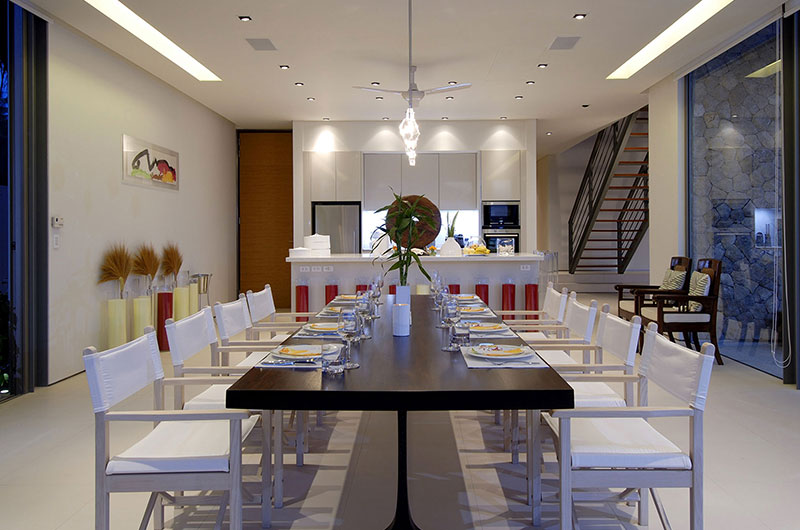Sava Beach Villas Villa Malee Sai Dining Area | Natai, Phang Nga