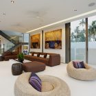 Sava Beach Villas Villa Roxo Living Area | Natai, Phang Nga