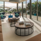 Sava Beach Villas Villa Roxo Indoor Living Area | Natai, Phang Nga