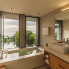 Sava Beach Villas Villa Roxo En-Suite Bathroom with Bathtub | Natai, Phang Nga