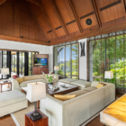 Villa Aye Living Area with TV | Kamala, Phuket