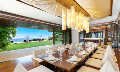 Villa Aye Indoor Dining Area with Sea View | Kamala, Phuket