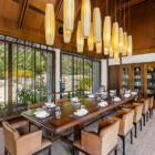 Villa Aye Indoor Dining Area with Wooden Floor | Kamala, Phuket