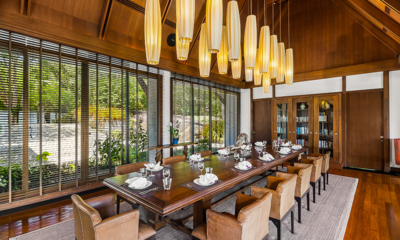 Villa Aye Indoor Dining Area with Wooden Floor | Kamala, Phuket