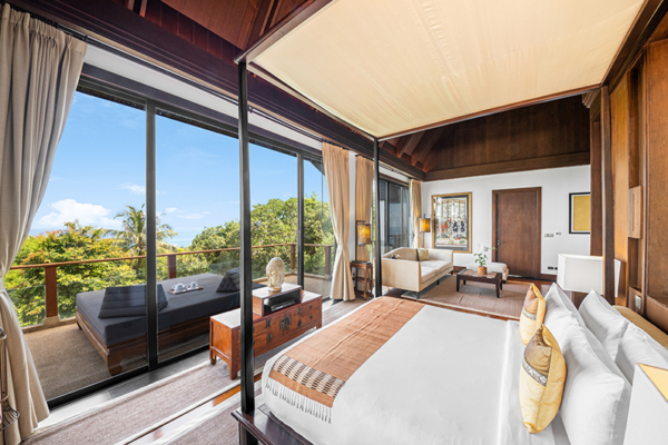 Villa Aye Master Bedroom One with View | Kamala, Phuket