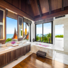 Villa Aye Master Bathroom One with Bathtub | Kamala, Phuket