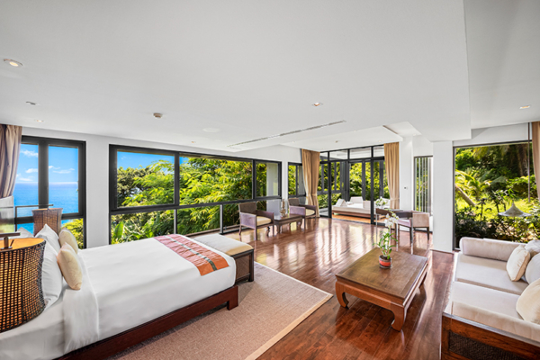 Villa Aye Guest Bedroom C1 with View | Kamala, Phuket