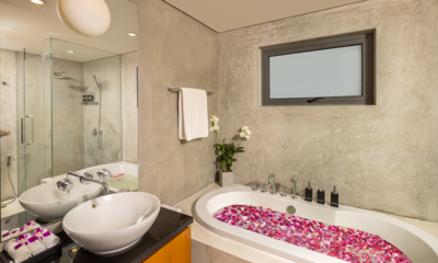 Villa Benyasiri Bathroom with Romantic Bathtub Set Up | Phuket, Thailand