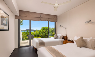 Villa Benyasiri Bedroom with Twin Beds and Balcony | Phuket, Thailand