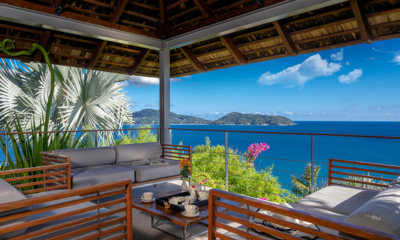 Villa Benyasiri Open Plan Seating Area with Ocean View | Phuket, Thailand