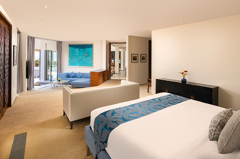 Villa Fah Sai Master Bedroom with Sofa and View | Kamala, Phuket