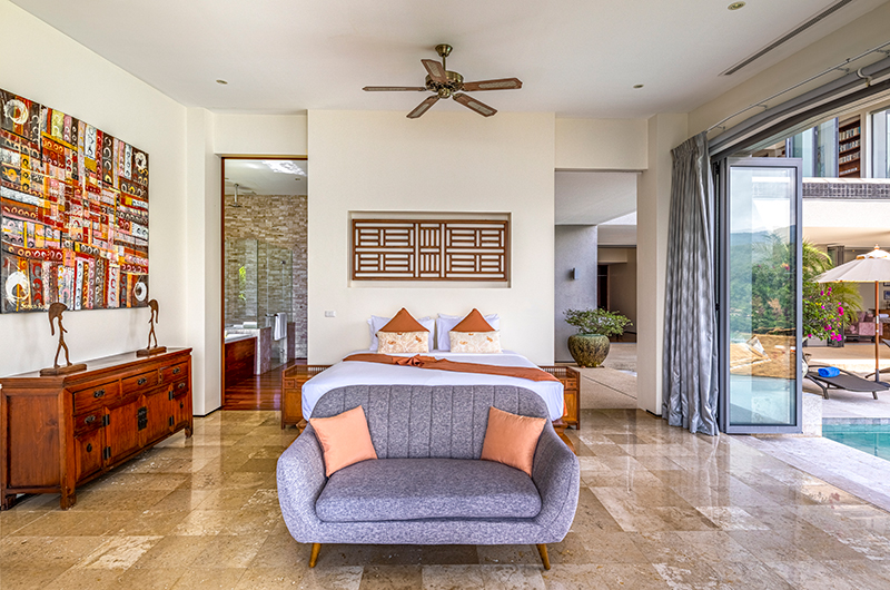 Villa Fah Sai Bedroom with Seating Area | Kamala, Phuket