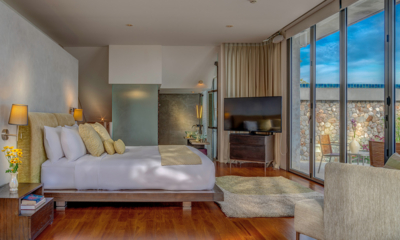 Villa Hale Malia Master Bedroom with TV | Kamala, Phuket