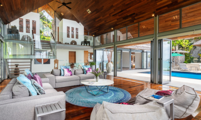 Villa Lomchoy Indoor Living Area | Kamala, Phuket
