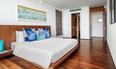 Villa Lomchoy Bedroom Three with Wooden Floor | Kamala, Phuket