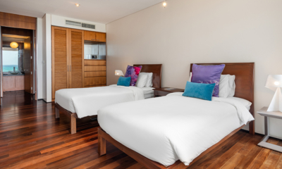 Villa Lomchoy Bedroom Four with Wooden Floor | Kamala, Phuket