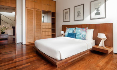 Villa Lomchoy Bedroom Five with Wooden Floor | Kamala, Phuket