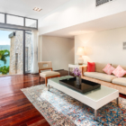 Villa Rom Trai Lounge Room with Wooden Floor | Phuket, Thailand